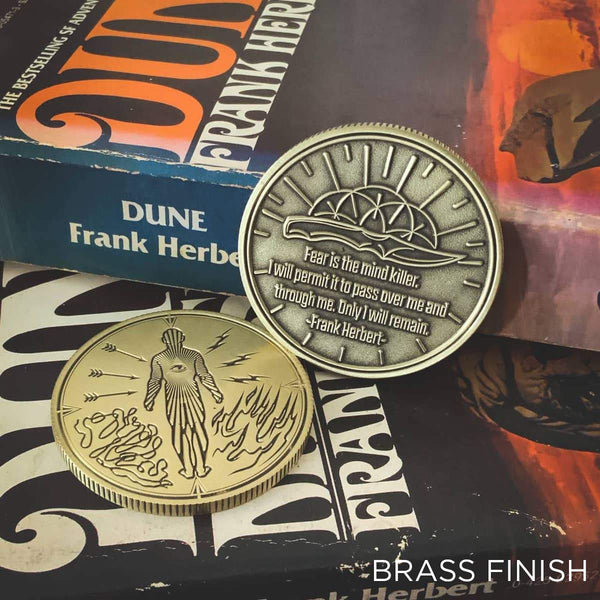 "Fear is the Mind Killer" Challenge Coin